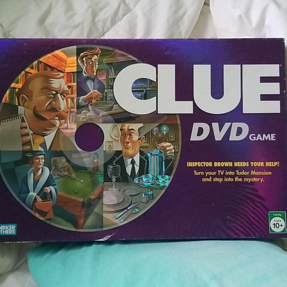 CLUE DVD game